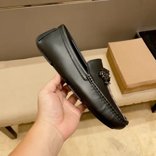 Cheap Versace Leather Shoes For Men #1423016 Replica Wholesale [$80.00 USD] [ITEM#1423016] on Replica Versace Leather Shoes