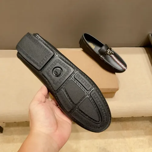 Cheap Versace Leather Shoes For Men #1423016 Replica Wholesale [$80.00 USD] [ITEM#1423016] on Replica Versace Leather Shoes