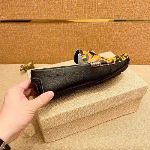 Cheap Versace Leather Shoes For Men #1423031 Replica Wholesale [$76.00 USD] [ITEM#1423031] on Replica Versace Leather Shoes