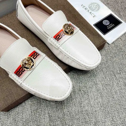 Cheap Versace Leather Shoes For Men #1423059 Replica Wholesale [$80.00 USD] [ITEM#1423059] on Replica Versace Leather Shoes