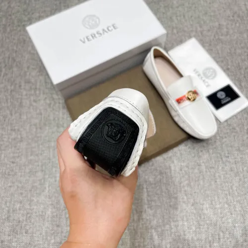 Cheap Versace Leather Shoes For Men #1423059 Replica Wholesale [$80.00 USD] [ITEM#1423059] on Replica Versace Leather Shoes