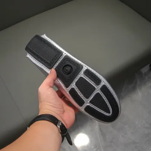 Cheap Versace Leather Shoes For Men #1423105 Replica Wholesale [$76.00 USD] [ITEM#1423105] on Replica Versace Leather Shoes