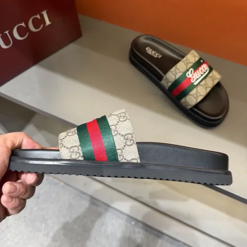 Cheap Gucci Slippers For Men #1423123 Replica Wholesale [$52.00 USD] [ITEM#1423123] on Replica Gucci Slippers