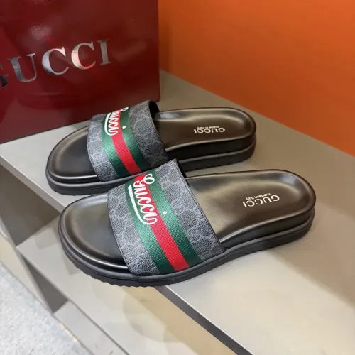 Cheap Gucci Slippers For Men #1423124 Replica Wholesale [$52.00 USD] [ITEM#1423124] on Replica Gucci Slippers