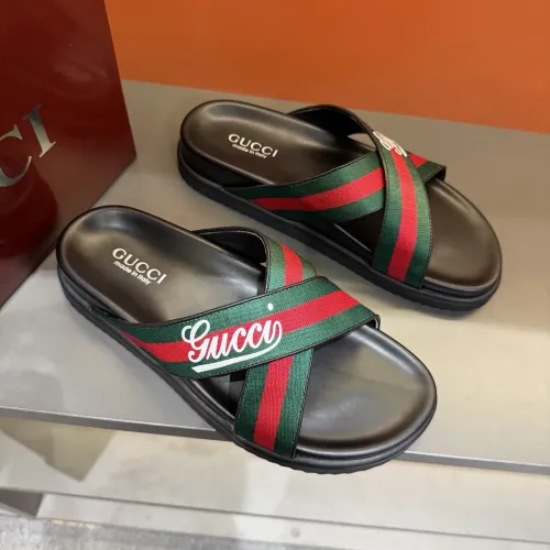 Cheap Gucci Slippers For Men #1423127 Replica Wholesale [$52.00 USD] [ITEM#1423127] on Replica Gucci Slippers