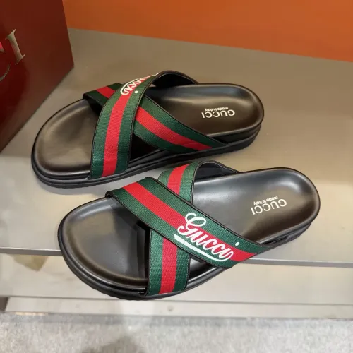 Cheap Gucci Slippers For Men #1423127 Replica Wholesale [$52.00 USD] [ITEM#1423127] on Replica Gucci Slippers