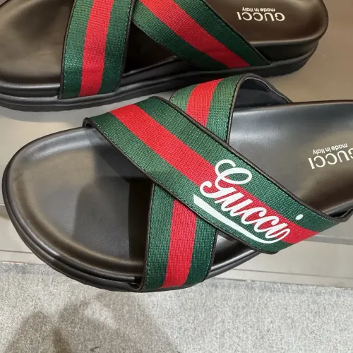 Cheap Gucci Slippers For Men #1423127 Replica Wholesale [$52.00 USD] [ITEM#1423127] on Replica Gucci Slippers