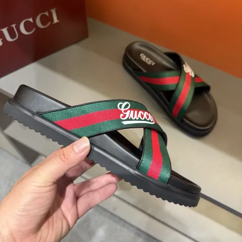 Cheap Gucci Slippers For Men #1423127 Replica Wholesale [$52.00 USD] [ITEM#1423127] on Replica Gucci Slippers