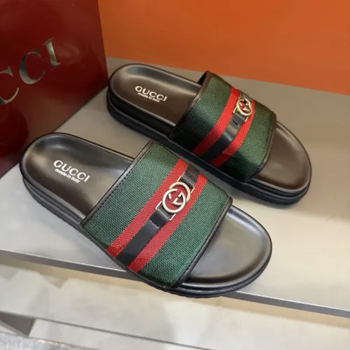 Cheap Gucci Slippers For Men #1423129 Replica Wholesale [$52.00 USD] [ITEM#1423129] on Replica Gucci Slippers
