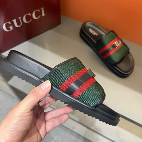 Cheap Gucci Slippers For Men #1423129 Replica Wholesale [$52.00 USD] [ITEM#1423129] on Replica Gucci Slippers