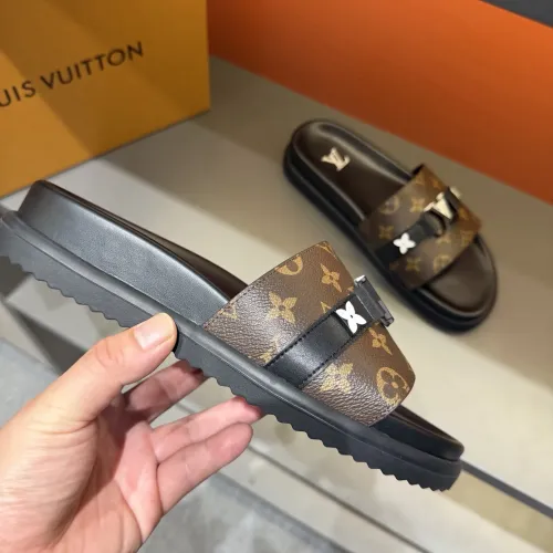 Cheap Louis Vuitton Slippers For Men #1423130 Replica Wholesale [$52.00 USD] [ITEM#1423130] on Replica Louis Vuitton Slippers