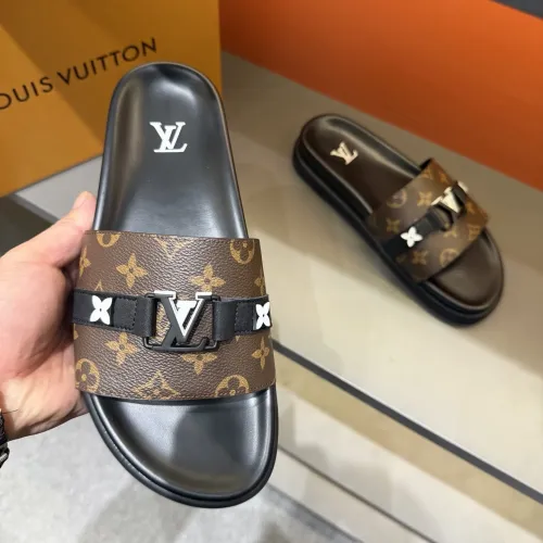 Cheap Louis Vuitton Slippers For Men #1423130 Replica Wholesale [$52.00 USD] [ITEM#1423130] on Replica Louis Vuitton Slippers