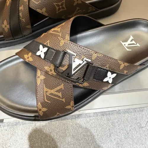 Cheap Louis Vuitton Slippers For Men #1423134 Replica Wholesale [$52.00 USD] [ITEM#1423134] on Replica Louis Vuitton Slippers