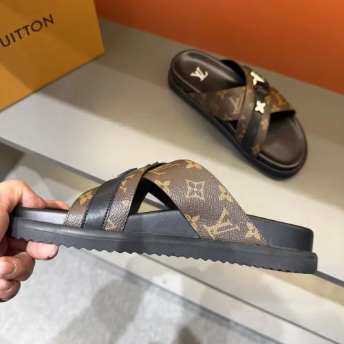 Cheap Louis Vuitton Slippers For Men #1423134 Replica Wholesale [$52.00 USD] [ITEM#1423134] on Replica Louis Vuitton Slippers
