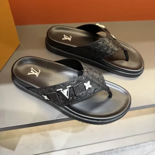 Cheap Louis Vuitton Slippers For Men #1423136 Replica Wholesale [$52.00 USD] [ITEM#1423136] on Replica Louis Vuitton Slippers