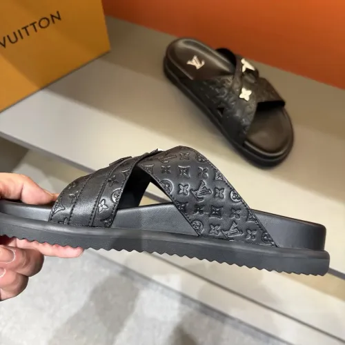 Cheap Louis Vuitton Slippers For Men #1423137 Replica Wholesale [$52.00 USD] [ITEM#1423137] on Replica Louis Vuitton Slippers