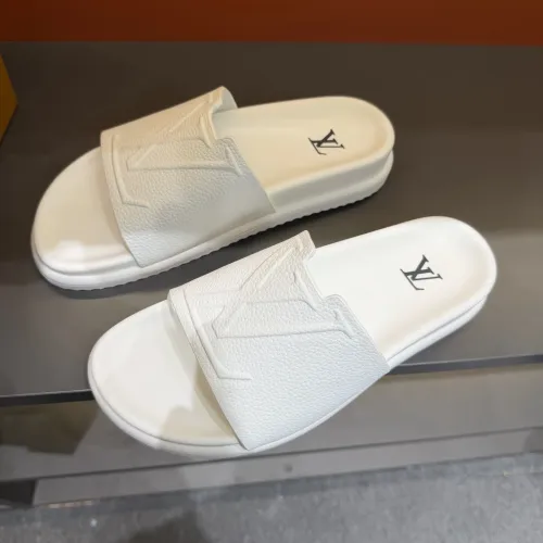 Cheap Louis Vuitton Slippers For Men #1423139 Replica Wholesale [$52.00 USD] [ITEM#1423139] on Replica Louis Vuitton Slippers