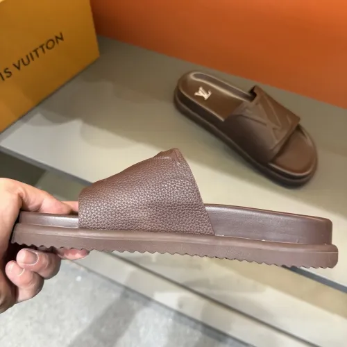 Cheap Louis Vuitton Slippers For Men #1423142 Replica Wholesale [$52.00 USD] [ITEM#1423142] on Replica Louis Vuitton Slippers