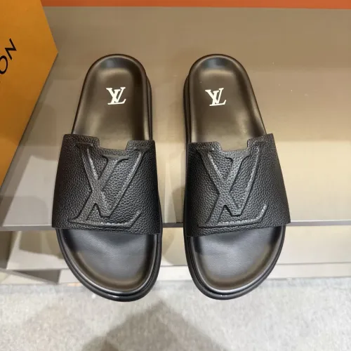 Cheap Louis Vuitton Slippers For Men #1423143 Replica Wholesale [$52.00 USD] [ITEM#1423143] on Replica Louis Vuitton Slippers