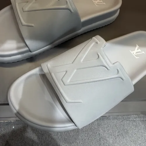 Cheap Louis Vuitton Slippers For Men #1423147 Replica Wholesale [$52.00 USD] [ITEM#1423147] on Replica Louis Vuitton Slippers