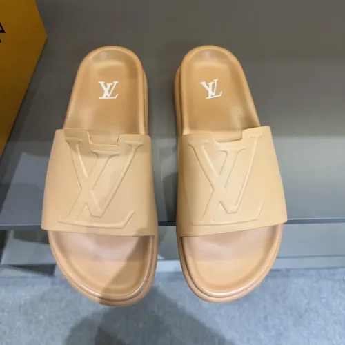 Cheap Louis Vuitton Slippers For Men #1423151 Replica Wholesale [$52.00 USD] [ITEM#1423151] on Replica Louis Vuitton Slippers