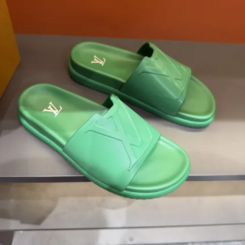 Cheap Louis Vuitton Slippers For Men #1423152 Replica Wholesale [$52.00 USD] [ITEM#1423152] on Replica Louis Vuitton Slippers