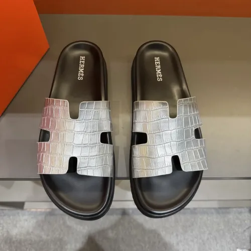 Cheap Hermes Slippers For Men #1423157 Replica Wholesale [$52.00 USD] [ITEM#1423157] on Replica Hermes Slippers