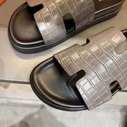 Cheap Hermes Slippers For Men #1423161 Replica Wholesale [$52.00 USD] [ITEM#1423161] on Replica Hermes Slippers