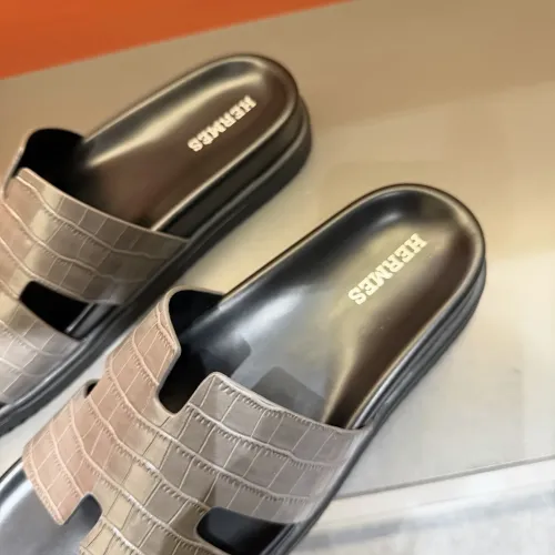 Cheap Hermes Slippers For Men #1423161 Replica Wholesale [$52.00 USD] [ITEM#1423161] on Replica Hermes Slippers