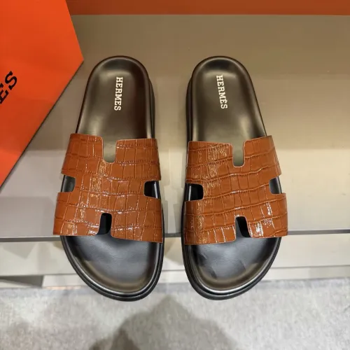Cheap Hermes Slippers For Men #1423165 Replica Wholesale [$52.00 USD] [ITEM#1423165] on Replica Hermes Slippers