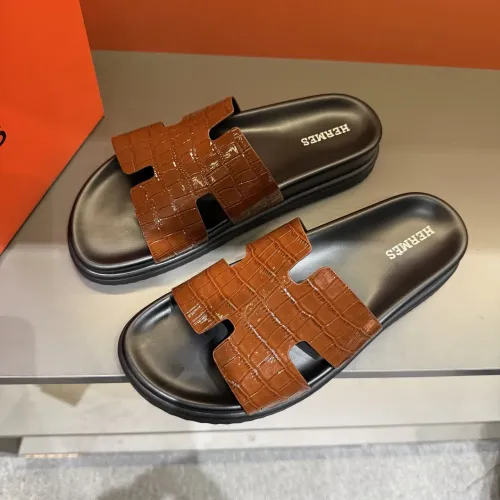 Cheap Hermes Slippers For Men #1423165 Replica Wholesale [$52.00 USD] [ITEM#1423165] on Replica Hermes Slippers