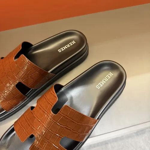 Cheap Hermes Slippers For Men #1423165 Replica Wholesale [$52.00 USD] [ITEM#1423165] on Replica Hermes Slippers