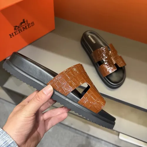 Cheap Hermes Slippers For Men #1423165 Replica Wholesale [$52.00 USD] [ITEM#1423165] on Replica Hermes Slippers