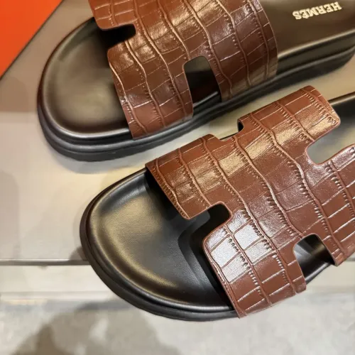 Cheap Hermes Slippers For Men #1423166 Replica Wholesale [$52.00 USD] [ITEM#1423166] on Replica Hermes Slippers