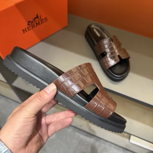 Cheap Hermes Slippers For Men #1423166 Replica Wholesale [$52.00 USD] [ITEM#1423166] on Replica Hermes Slippers