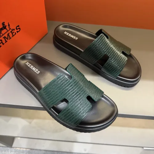 Cheap Hermes Slippers For Men #1423169 Replica Wholesale [$52.00 USD] [ITEM#1423169] on Replica Hermes Slippers