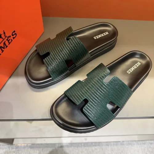 Cheap Hermes Slippers For Men #1423169 Replica Wholesale [$52.00 USD] [ITEM#1423169] on Replica Hermes Slippers
