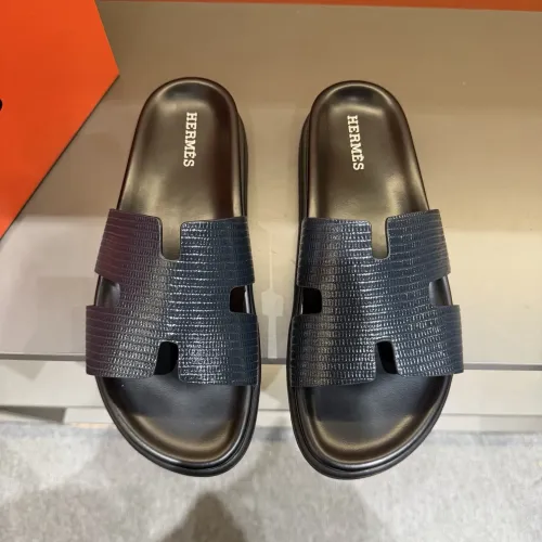 Cheap Hermes Slippers For Men #1423170 Replica Wholesale [$52.00 USD] [ITEM#1423170] on Replica Hermes Slippers