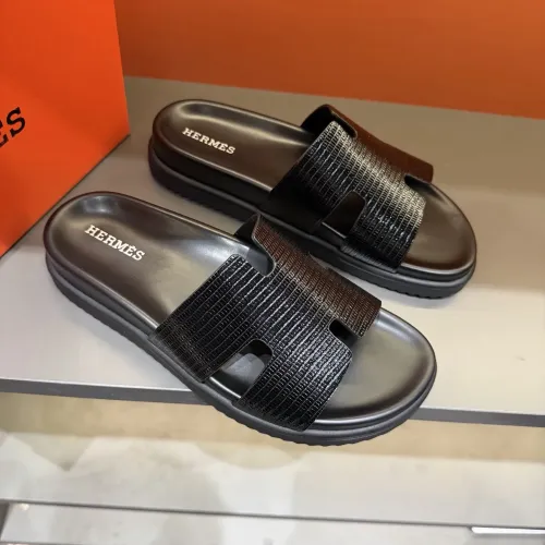 Cheap Hermes Slippers For Men #1423171 Replica Wholesale [$52.00 USD] [ITEM#1423171] on Replica Hermes Slippers