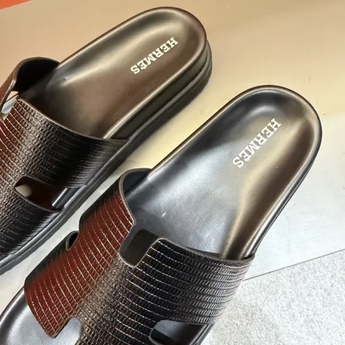Cheap Hermes Slippers For Men #1423171 Replica Wholesale [$52.00 USD] [ITEM#1423171] on Replica Hermes Slippers