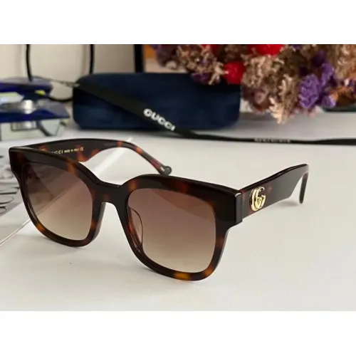 Cheap Gucci AAA Quality Sunglasses #1423185 Replica Wholesale [$56.00 USD] [ITEM#1423185] on Replica Gucci AAA Quality Sunglasses