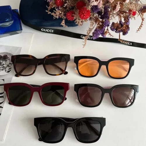 Cheap Gucci AAA Quality Sunglasses #1423186 Replica Wholesale [$56.00 USD] [ITEM#1423186] on Replica Gucci AAA Quality Sunglasses