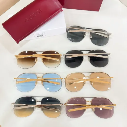 Cheap Gucci AAA Quality Sunglasses #1423191 Replica Wholesale [$60.00 USD] [ITEM#1423191] on Replica Gucci AAA Quality Sunglasses