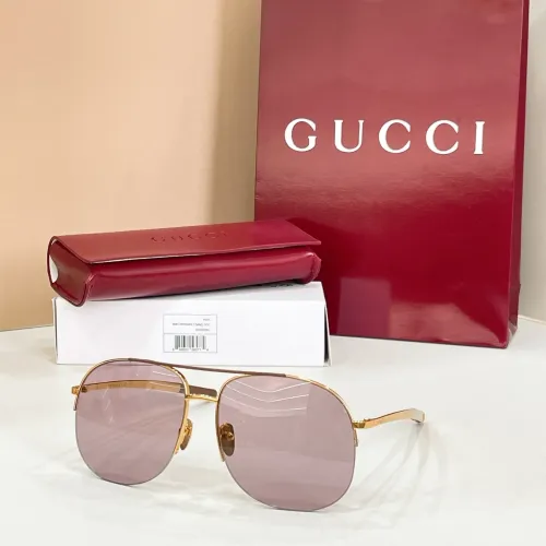 Gucci AAA Quality Sunglasses #1423193