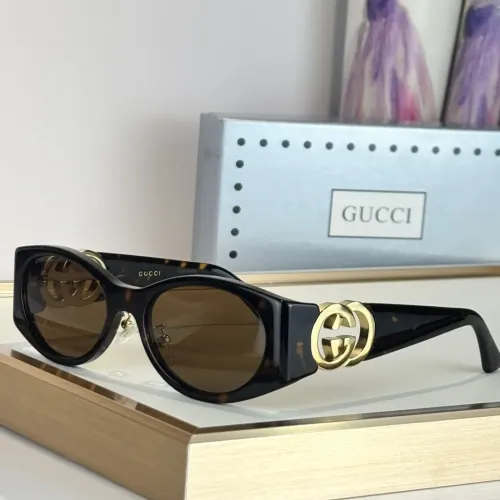 Gucci AAA Quality Sunglasses #1423206