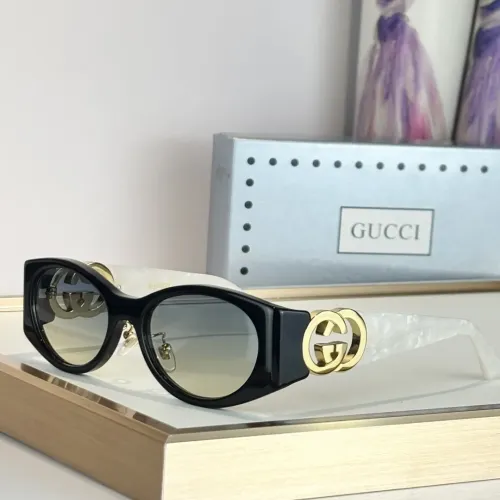 Gucci AAA Quality Sunglasses #1423208