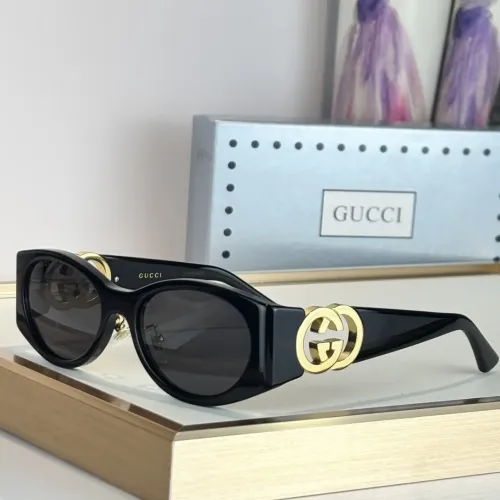 Gucci AAA Quality Sunglasses #1423209
