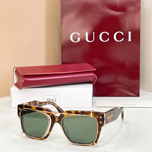 Gucci AAA Quality Sunglasses #1423339