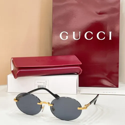 Gucci AAA Quality Sunglasses #1423351