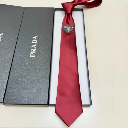Cheap Prada Necktie #1423435 Replica Wholesale [$34.00 USD] [ITEM#1423435] on Replica Prada Necktie
